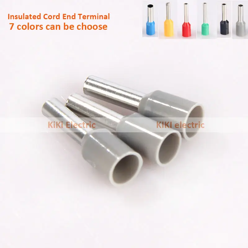 Gray /Orange Tube Pre-insulating Terminal/copper Ends #12A.W.G. 4.0mm2 Wire crimp terminals GT-JT style18mm pin connectors E4018
Gray /Orange Tube Pre-insulating Terminal/copper Ends #12A.W.G. 4.0mm2 Wire crimp terminals GT-JT style18mm pin connectors E4018