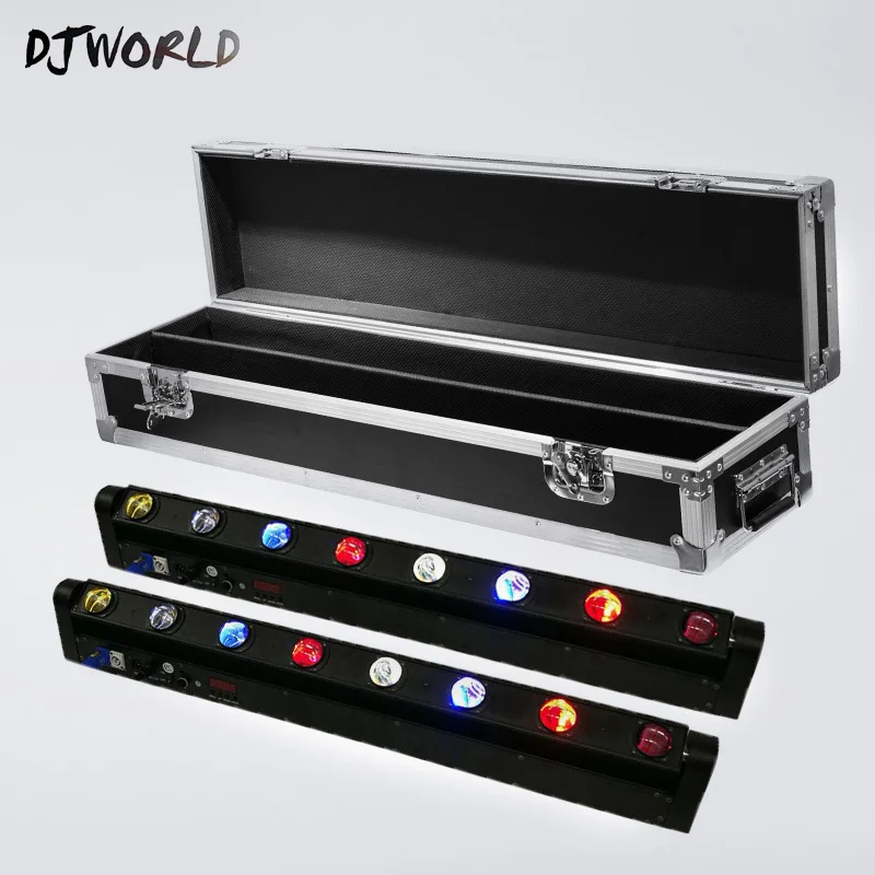 8x12 Вт RGBW светодиодный луч движущаяся голова свет с Flightcase DMX512 сценический