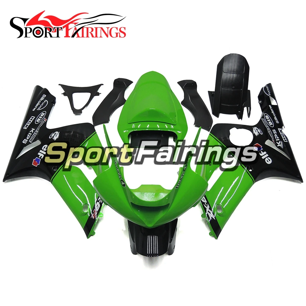 Panels for Kawasaki ZX-6R 2003 2004 03 04 ABS Plastic Injection Fairings Motorcycle Body Kits Green Black Hulls Motorbike Covers
Panels for Kawasaki ZX-6R 2003 2004 03 04 ABS Plastic Injection Fairings Motorcycle Body Kits Green Black Hulls Motorbike Covers