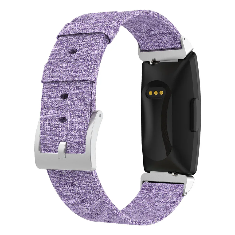 Браслеты для часов Fitbit Inspire/Inspire HR классические холщовые ремешки фитнес-трекера с