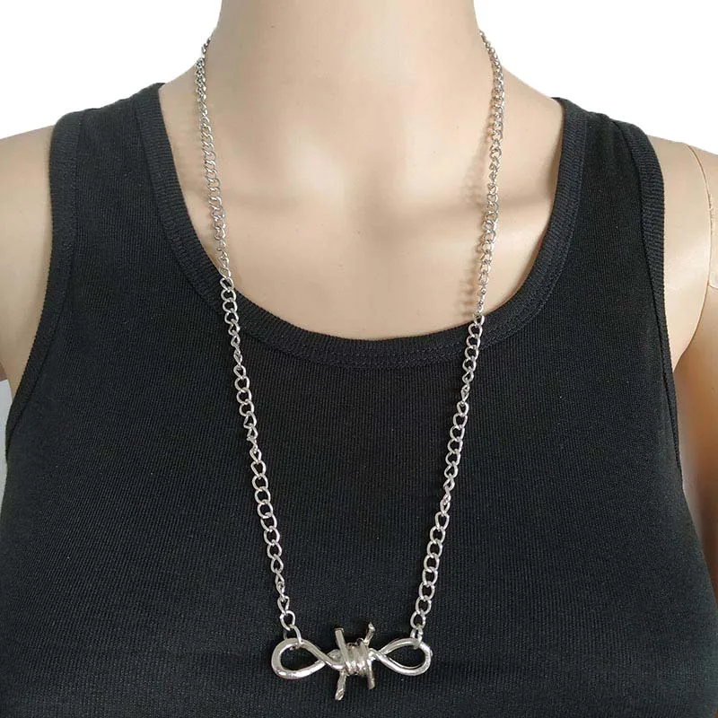 2019 New Handmade Men Women Unisex Chain Thorns Spur Necklace Heavy Duty Padlock Choker Metal Collar
2019 New Handmade Men Women Unisex Chain Thorns Spur Necklace Heavy Duty Padlock Choker Metal Collar