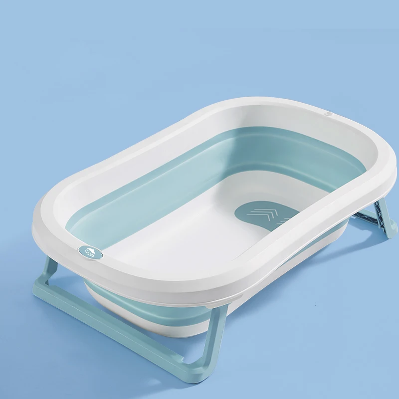 Складная пластиковая Ванна для новорожденных детская складная ванна мальчиков и