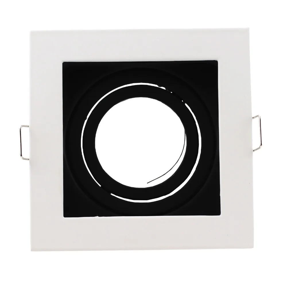 Free Shipping 6pcs/Lot Square Grille Lamp MR16 GU10 Halogen Bulb Light Fitting Kits Led Down Lights Trim Kits Cut Hole 90x90mm
Free Shipping 6pcs/Lot Square Grille Lamp MR16 GU10 Halogen Bulb Light Fitting Kits Led Down Lights Trim Kits Cut Hole 90x90mm