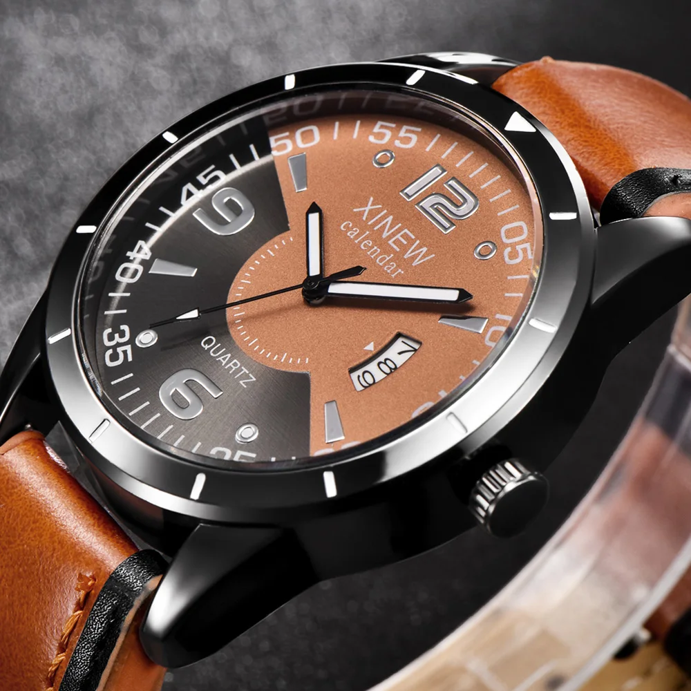 Top Brand Luxury Men's Watches Quartz Military Wristwatch Men Date Clock Male Leather Waterproof Sport Watch For Men Reloj Hombr
Top Brand Luxury Men's Watches Quartz Military Wristwatch Men Date Clock Male Leather Waterproof Sport Watch For Men Reloj Hombr