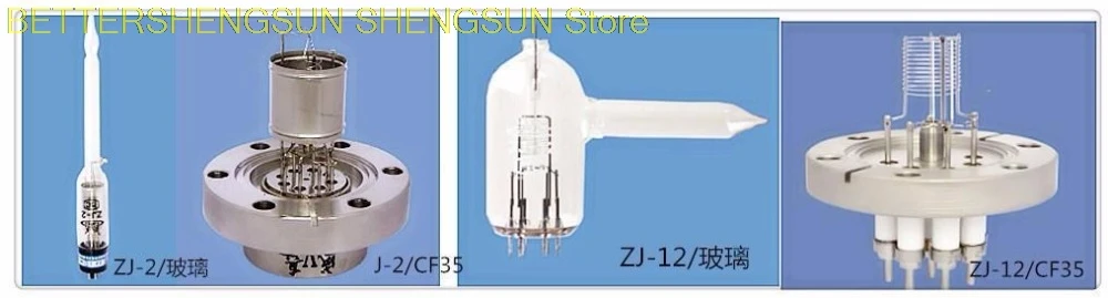 ZJ-12 zj2 vacuum gauge Thermo cathode ionization gauge resistance measuring instrument ZJ-2 ZJ-2/CF35 ZJ-2/KF40 ZJ-12/CF35
ZJ-12 zj2 vacuum gauge Thermo cathode ionization gauge resistance measuring instrument ZJ-2 ZJ-2/CF35 ZJ-2/KF40 ZJ-12/CF35