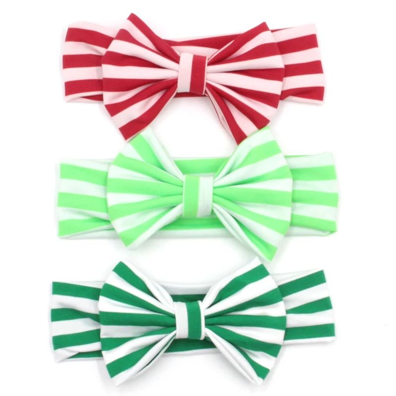 10pcs/lot Colorful 5'' Big Striped Bow Elastic Nylon Headbands Baby Hair Accessories Kids Stripes Cotton Headwrap Turban
10pcs/lot Colorful 5'' Big Striped Bow Elastic Nylon Headbands Baby Hair Accessories Kids Stripes Cotton Headwrap Turban