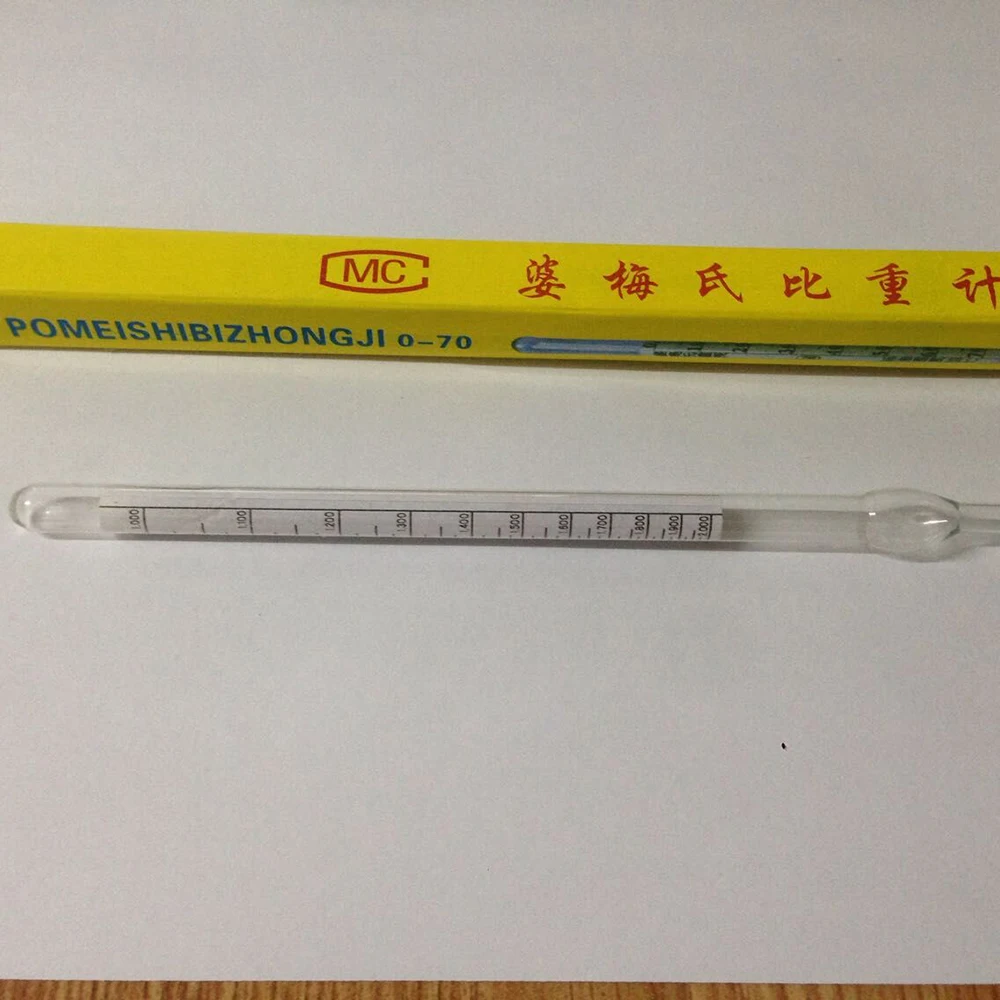 2pcs/lot Small heavy Baume Glass float gauge densitometer 0-70 high precision Salinity hydrometer glass liquid hydrometer
2pcs/lot Small heavy Baume Glass float gauge densitometer 0-70 high precision Salinity hydrometer glass liquid hydrometer