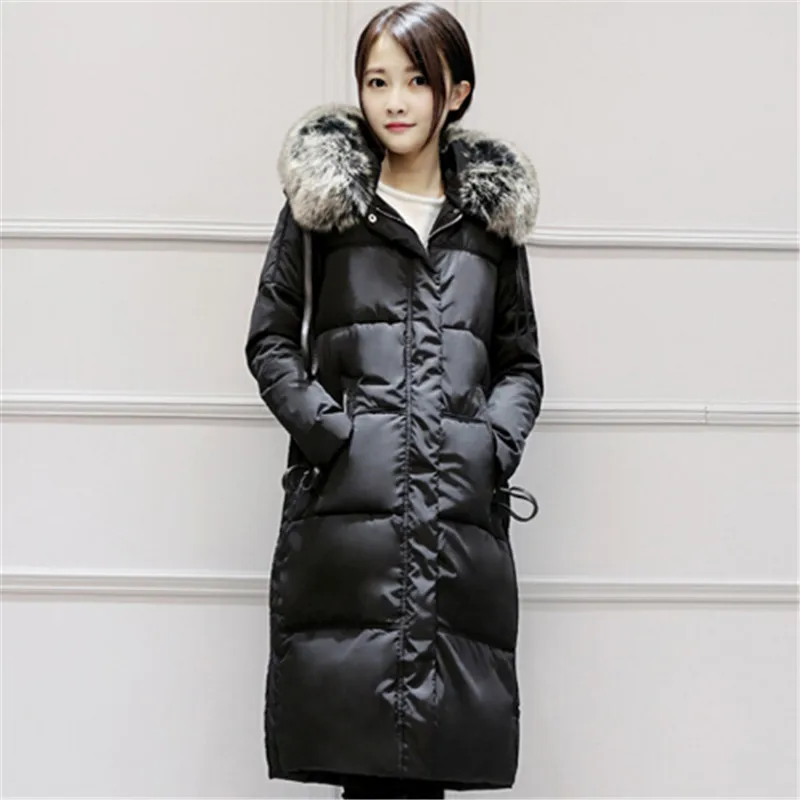 AILOOGE 2021 New Winter Down Jackets Women Long Warm Loose Fur Collar Hooded Female Solid Color Coat Parkas Snow Outerwear
AILOOGE 2021 New Winter Down Jackets Women Long Warm Loose Fur Collar Hooded Female Solid Color Coat Parkas Snow Outerwear