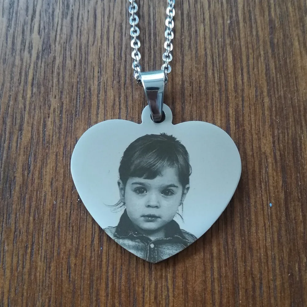 Personalised Gift 316L Stainless Steel Personalized Name Photo Heart Dog Tag Pendant Necklace Customized Necklace
Personalised Gift 316L Stainless Steel Personalized Name Photo Heart Dog Tag Pendant Necklace Customized Necklace