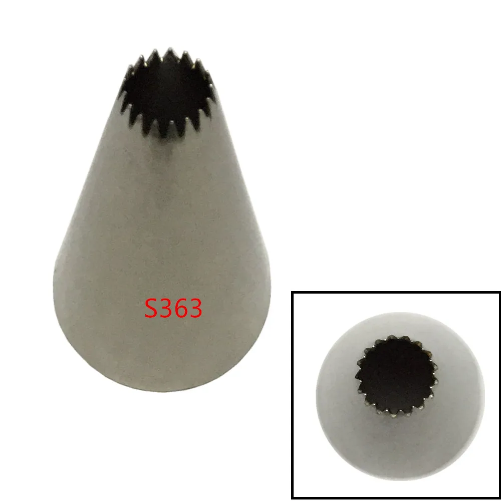 1 pc Small French cake nozzle Stainless Steel Icing Piping Nozzles Flower Decorator Cupcake Sugar Crafting Icing Piping Nozzles
1 pc Small French cake nozzle Stainless Steel Icing Piping Nozzles Flower Decorator Cupcake Sugar Crafting Icing Piping Nozzles