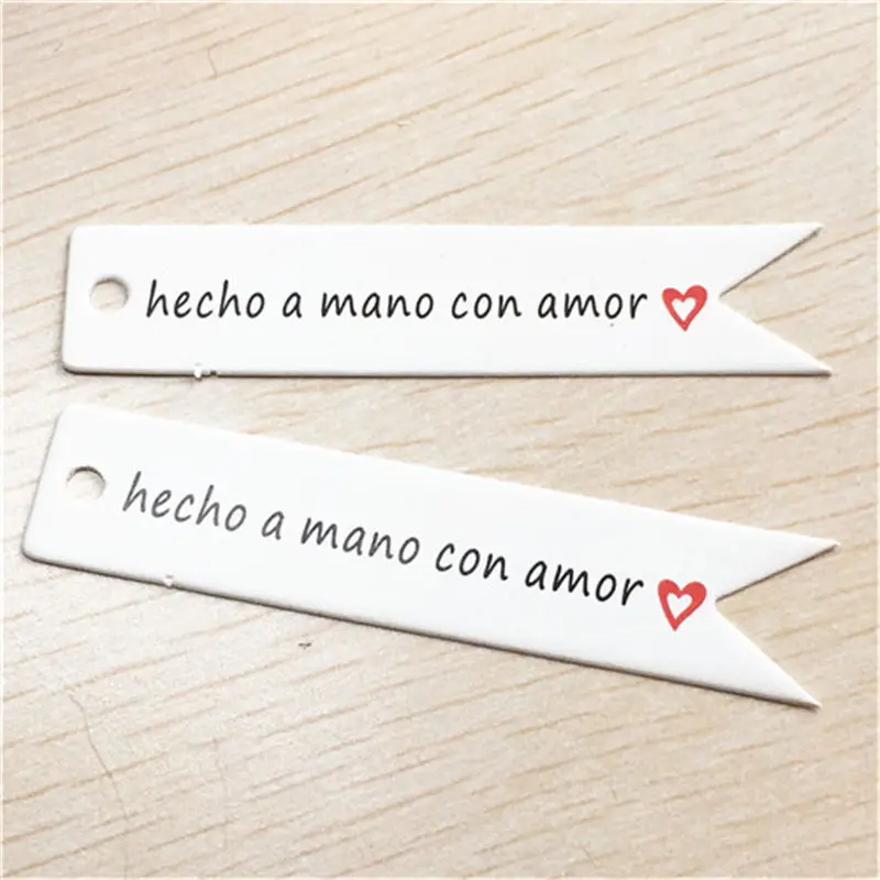 1000Pcs/Lot 7x1.5cm Print Handmade With Love Long Hang Tags Label For Thanksgiving Day Candy Bags Box Price Card Paper Note Tags
1000Pcs/Lot 7x1.5cm Print Handmade With Love Long Hang Tags Label For Thanksgiving Day Candy Bags Box Price Card Paper Note Tags