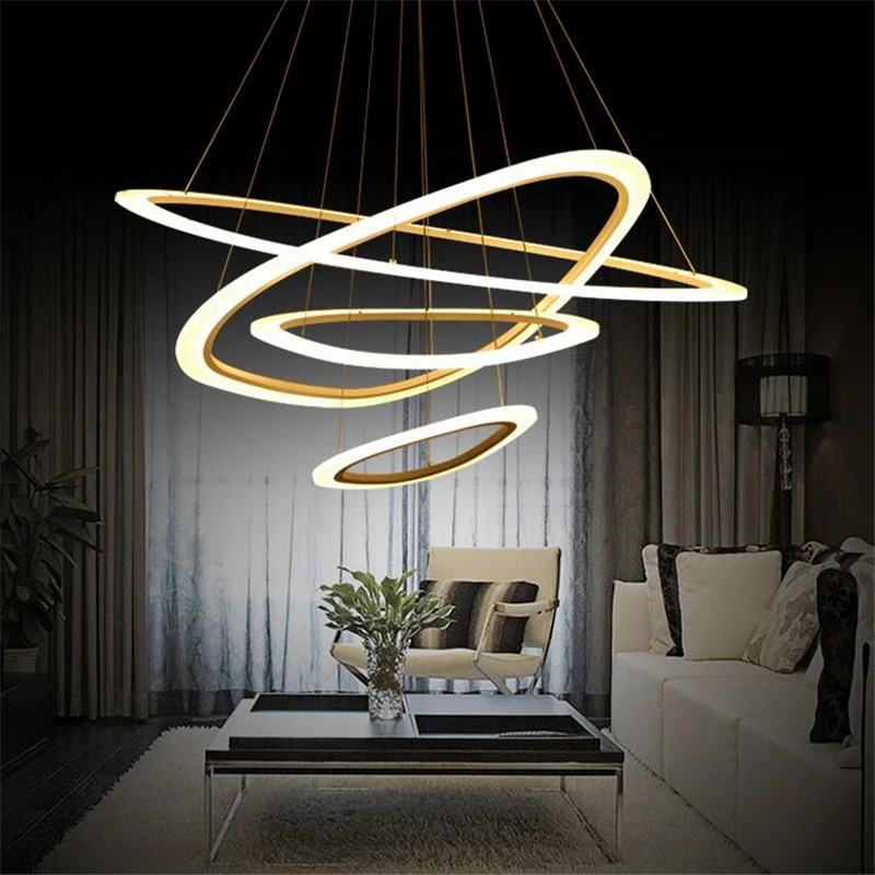 Modern pendant light 43-100CM 10-98W dimmable lustres acrylic ceiling Lamp for Living room bedroom Dining room
Modern pendant light 43-100CM 10-98W dimmable lustres acrylic ceiling Lamp for Living room bedroom Dining room