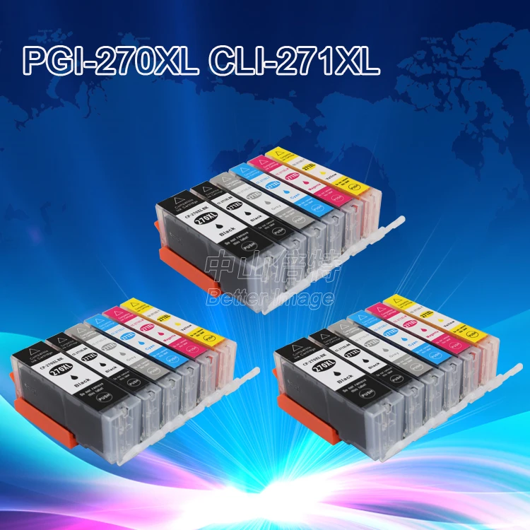 Чернильный картридж INK WAY 18 Pk PGI270XL CLI271XL для Canon PIXMA MG7720, Товары в наличии
Чернильный картридж INK WAY 18 Pk PGI270XL CLI271XL для Canon PIXMA MG7720, Товары в наличии