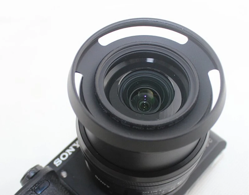 2pcs Metal Screw Mount Lens Hood Protector 40.5mm No Vignetting For Sony E16-50 Lens NEX-5R/5T/3N/6 A5000 A6000
2pcs Metal Screw Mount Lens Hood Protector 40.5mm No Vignetting For Sony E16-50 Lens NEX-5R/5T/3N/6 A5000 A6000