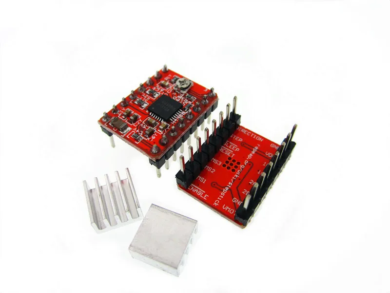 5pcs Reprap Stepper Driver A4988 Stepper Motor Driver Module Dropshipping color:red
5pcs Reprap Stepper Driver A4988 Stepper Motor Driver Module Dropshipping color:red