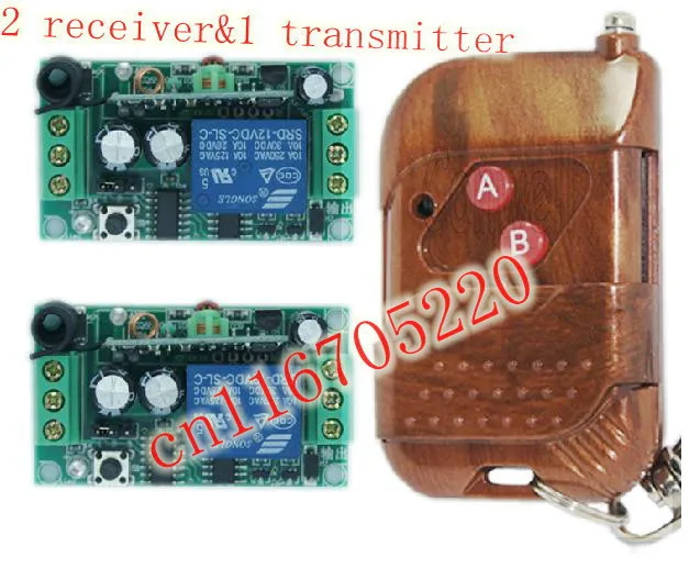 DC 12V 1CH моментальный/рычажный Беспроводной переключатель RF системы