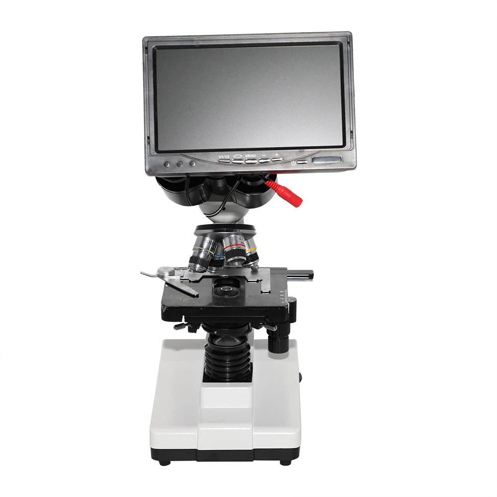 XP202 Binocular Biological Microscopes with 7'' LCD Monitor for School Students Lab Experiment
XP202 Binocular Biological Microscopes with 7'' LCD Monitor for School Students Lab Experiment