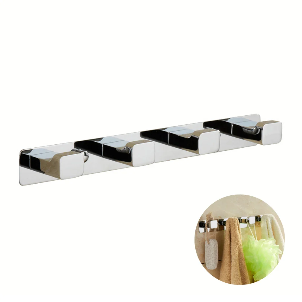 Leyden Chrome-plated Stainless Steel And Zinc-Alloy Modern 6 Rows Wall Mounted Bathroom Kitchen Robe Hooks Bathroom Accessories
Leyden Chrome-plated Stainless Steel And Zinc-Alloy Modern 6 Rows Wall Mounted Bathroom Kitchen Robe Hooks Bathroom Accessories