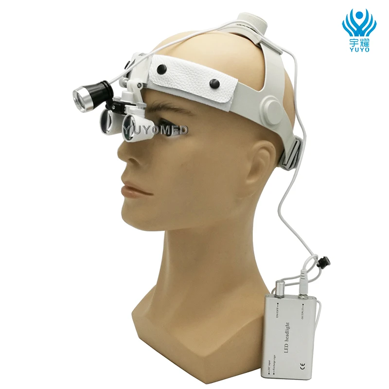 Dental Equipments Portable 2.5X Surgical Headband Loupe with LED Headlight
Dental Equipments Portable 2.5X Surgical Headband Loupe with LED Headlight
