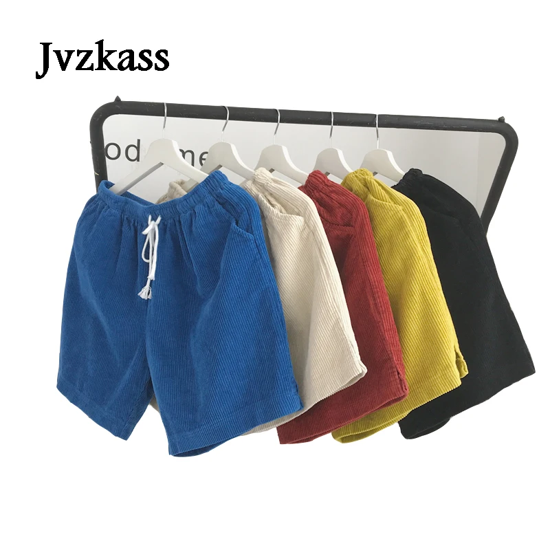 Jvzkass female 2019 new wear corduroy tide bf female five points loose Harajuku summer casual pants Z297
Jvzkass female 2019 new wear corduroy tide bf female five points loose Harajuku summer casual pants Z297