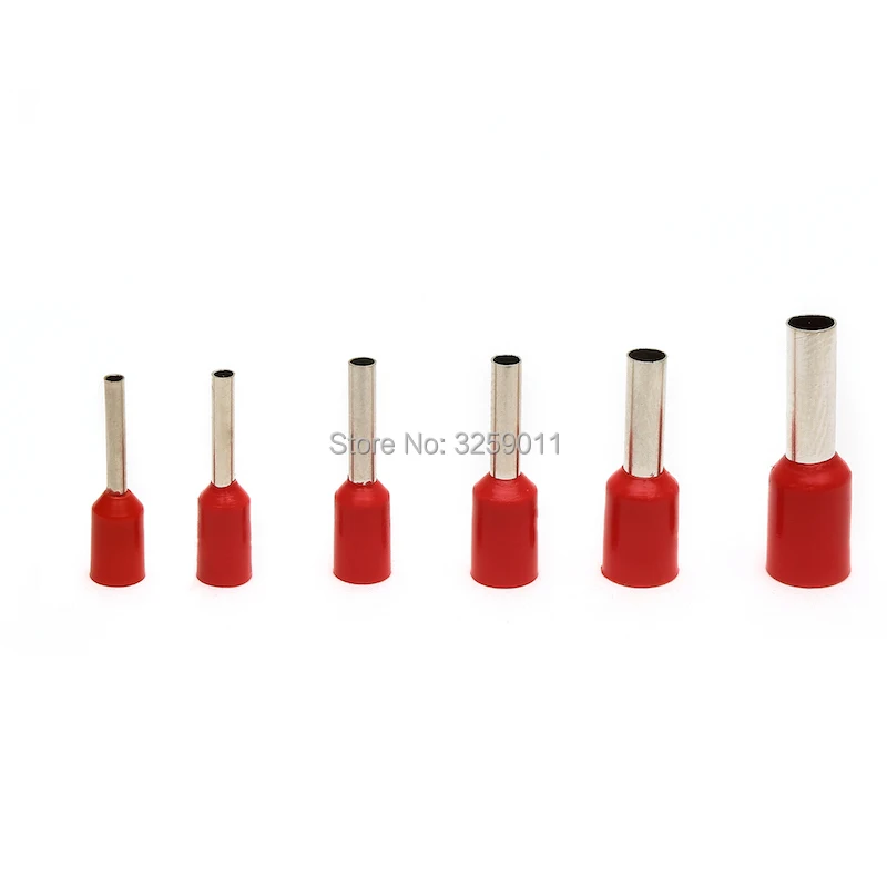 500PCS Electrical wire Connectors Insulated Cord End Wire Ferrules Terminal Block E0508 E1008 E1508 E2508 E7508 E4009 kit
500PCS Electrical wire Connectors Insulated Cord End Wire Ferrules Terminal Block E0508 E1008 E1508 E2508 E7508 E4009 kit