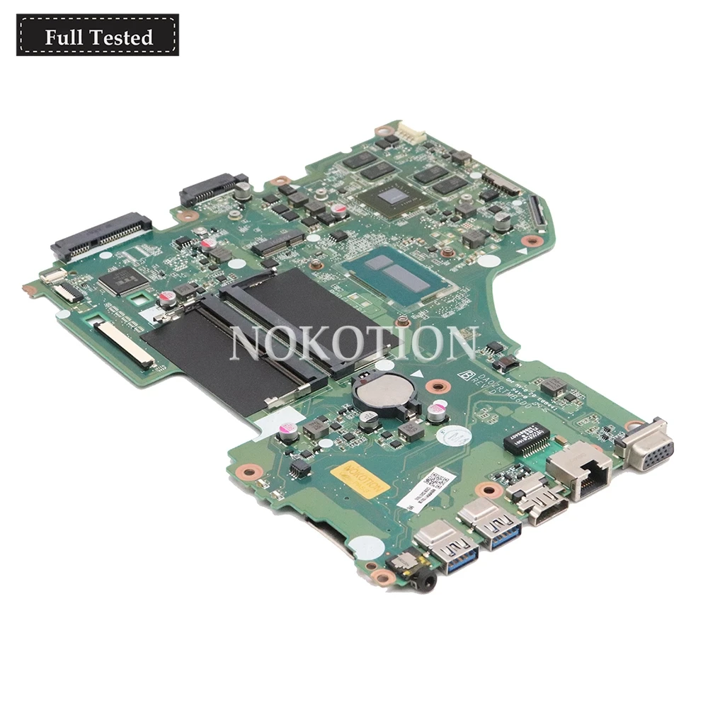 NOKOTION NBMVM1100D NBMVM1100D6 For Acer Aspire E5-573G laptop motherboard Geforce 920M DA0ZRTMB6D0 SR27G i3-5005U CPU DDR3L
NOKOTION NBMVM1100D NBMVM1100D6 For Acer Aspire E5-573G laptop motherboard Geforce 920M DA0ZRTMB6D0 SR27G i3-5005U CPU DDR3L