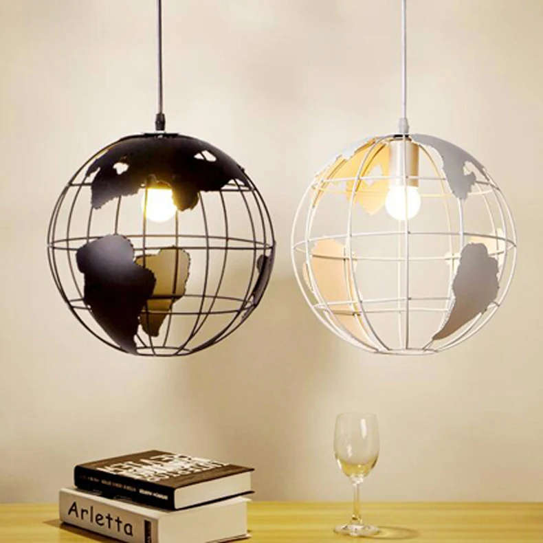 Modern Globe Pendant Lights Black/White Color Pendant Lamps for Bar/Restaurant Hollow Ball Ceiling Fixtures
Modern Globe Pendant Lights Black/White Color Pendant Lamps for Bar/Restaurant Hollow Ball Ceiling Fixtures