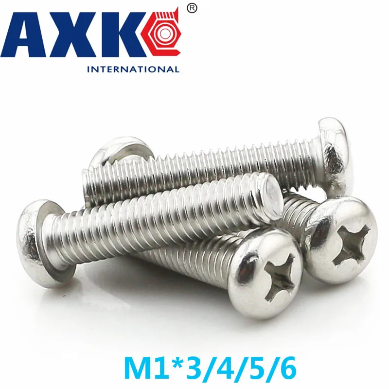 2021 Real Sale Fastener Round Bolt 20pcs Round Pan Head Phillips Screws 304 Stainless Steel Machine M1*3/4/5/6 Gb818
2021 Real Sale Fastener Round Bolt 20pcs Round Pan Head Phillips Screws 304 Stainless Steel Machine M1*3/4/5/6 Gb818