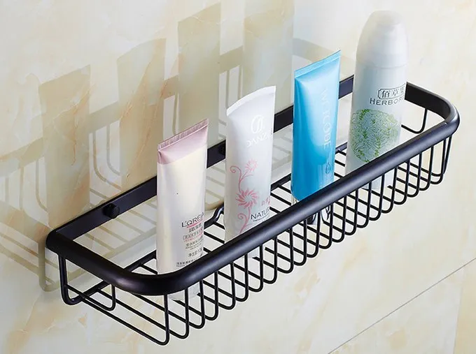 450mm Black Oil Rubbed Antique brass Wall Mounted Bathroom Shower Shelf Storage Basket Bathroom Accessory mba064
450mm Black Oil Rubbed Antique brass Wall Mounted Bathroom Shower Shelf Storage Basket Bathroom Accessory mba064