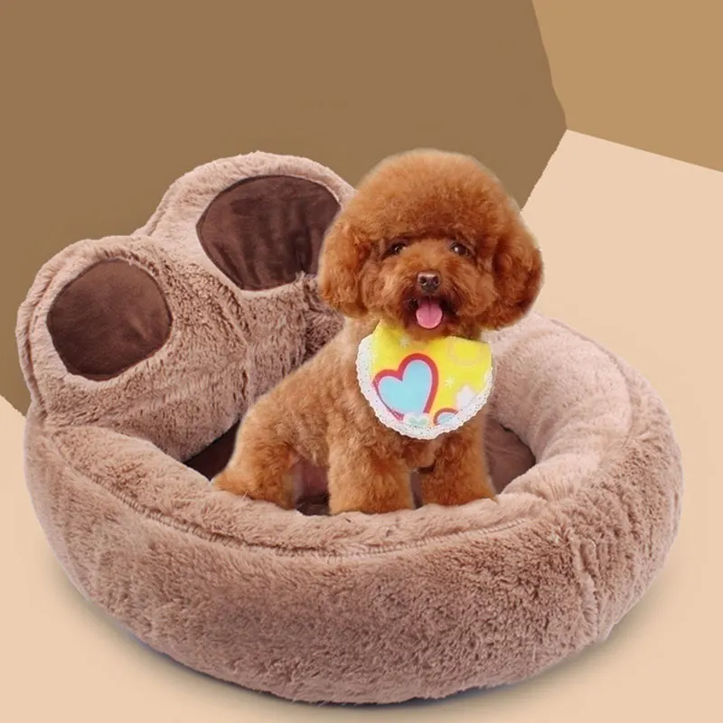 Pet Dog Cat Warm Bed Winter Lovely Dog Bed Soft Material Pet Nest Cute Paw Kennel For Cat Puppy Sofa Beds For Dogs Accessories
Pet Dog Cat Warm Bed Winter Lovely Dog Bed Soft Material Pet Nest Cute Paw Kennel For Cat Puppy Sofa Beds For Dogs Accessories