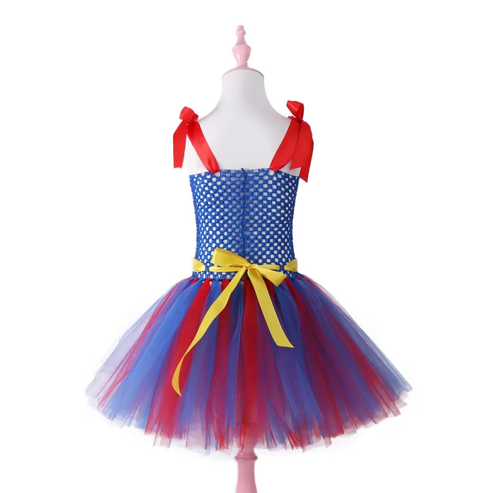 Red Blue Superhero Girls Costume Tutu Dress Children Supergirl Dresses for Girl Cosplay Halloween Kids Party Dresses Vestidos
Red Blue Superhero Girls Costume Tutu Dress Children Supergirl Dresses for Girl Cosplay Halloween Kids Party Dresses Vestidos