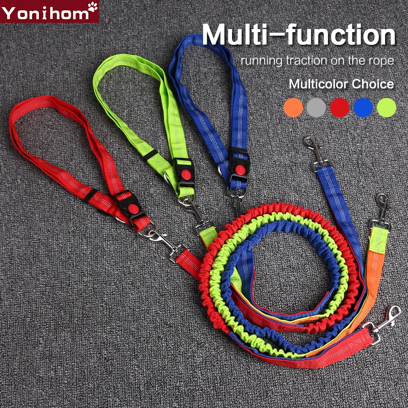 Nylon Dog Leash Collar Elasticity Hands Free Lead Leash for Dog Collar Nylon Running Training Jogging Dog Leash Rope Pet Product
Nylon Dog Leash Collar Elasticity Hands Free Lead Leash for Dog Collar Nylon Running Training Jogging Dog Leash Rope Pet Product