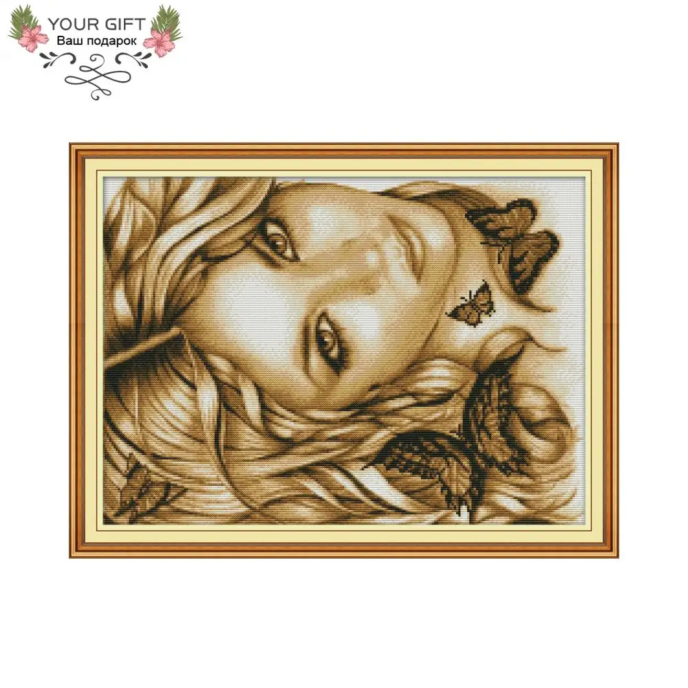 Your Gift Beauty And Butterfly RA229 14CT 11CT Counted and Stamped Home Decor Beauty And Butterfly Needlework Cross Stitch kits
Your Gift Beauty And Butterfly RA229 14CT 11CT Counted and Stamped Home Decor Beauty And Butterfly Needlework Cross Stitch kits