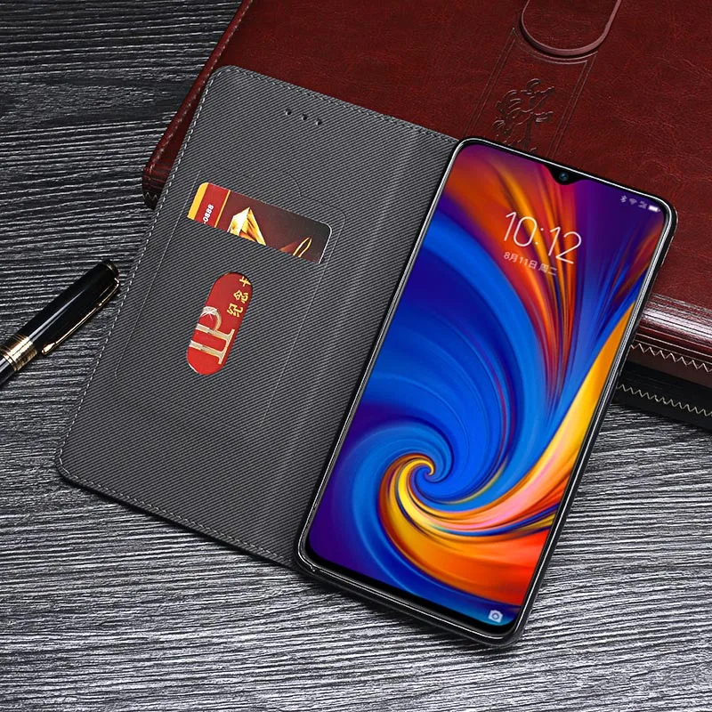 Чехол для телефона lenovo Z5S чехол кожаный флип Coque Роскошные Защитная крышка Fundas с