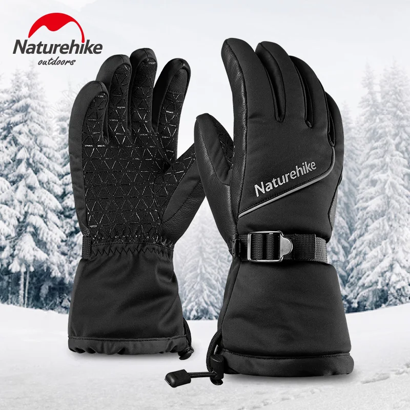 Лыжные перчатки Naturehike 30 градусов Цельсия для мужчин и женщин зимние