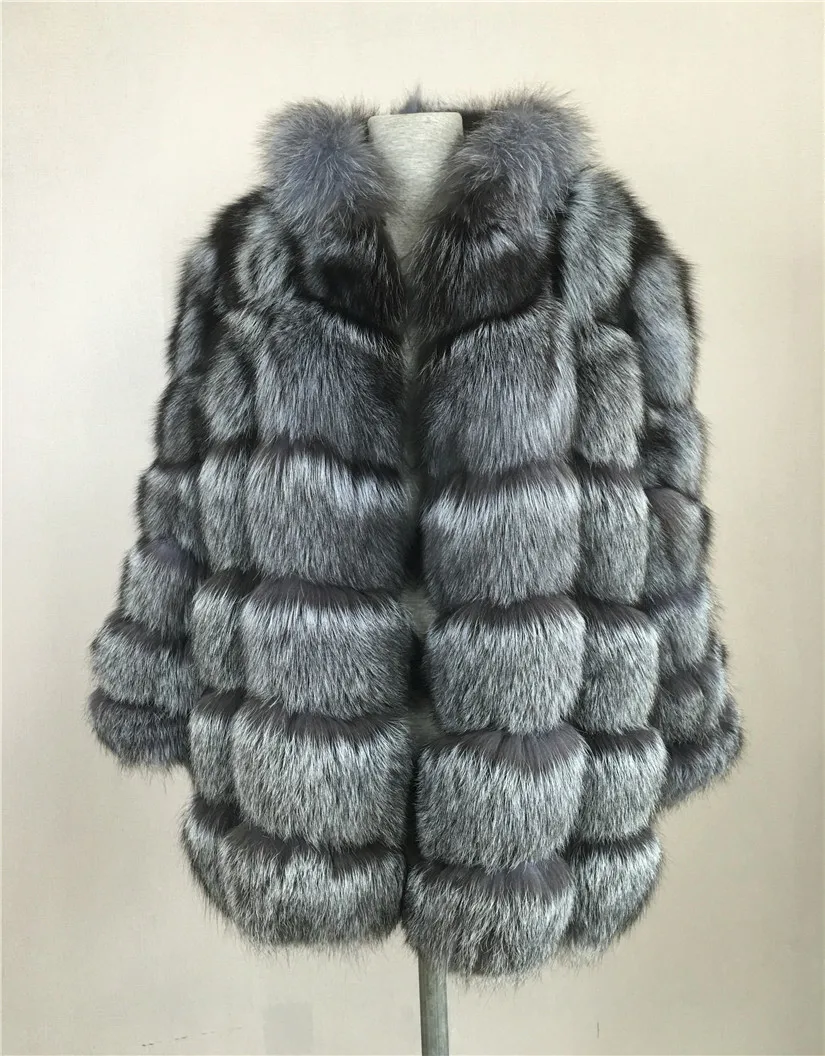 LIYAFUR New Style Ladies Real Genuine Natural Silver Fox Fur Hood Coats Jacket for Women Warm Winter Fashion Coat Jackets
LIYAFUR New Style Ladies Real Genuine Natural Silver Fox Fur Hood Coats Jacket for Women Warm Winter Fashion Coat Jackets