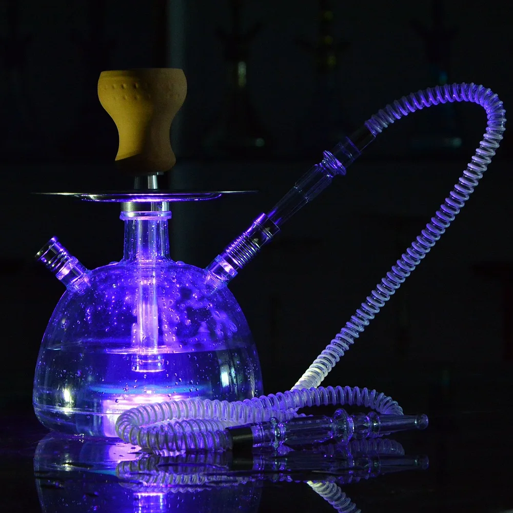 LED Light Shisha Pipe Hookah Set Transparent Acrylic Ceramic Bowl Plastic Hose Charcoal Tongs Chicha Narguile Accessories
LED Light Shisha Pipe Hookah Set Transparent Acrylic Ceramic Bowl Plastic Hose Charcoal Tongs Chicha Narguile Accessories