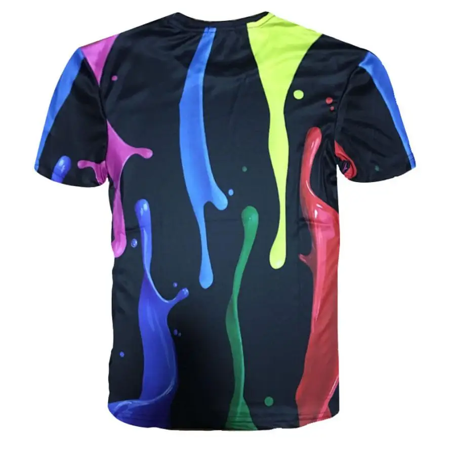 Vogue Funny Men 3D Print T-shirt Short Sleeve Casual Polyester T-Shirts Top Tee Shirt Blouse Masculinas Manga Curta # AA
Vogue Funny Men 3D Print T-shirt Short Sleeve Casual Polyester T-Shirts Top Tee Shirt Blouse Masculinas Manga Curta # AA