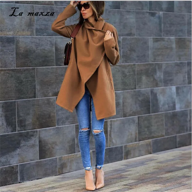 Women Coats Winter 2020 Women Fashion Wool Clothes Vintage Elegant Korean Style Wool Loose Coat
Women Coats Winter 2020 Women Fashion Wool Clothes Vintage Elegant Korean Style Wool Loose Coat