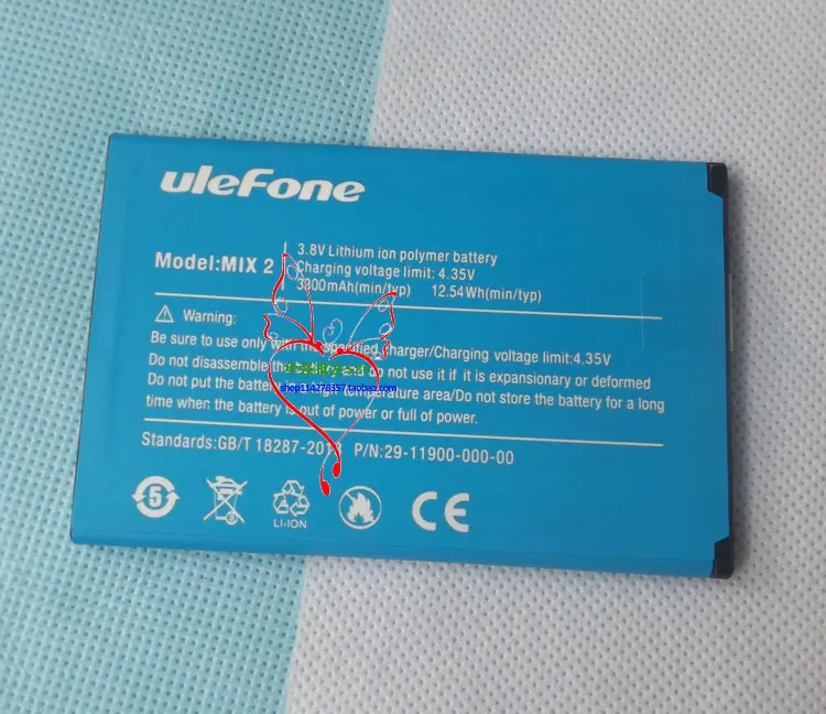 100% Оригинальный аккумулятор Ulefone mix 2 для мобильных телефонов ULEFONE mix 2 емкостью 3300 мАч
100% Оригинальный аккумулятор Ulefone mix 2 для мобильных телефонов ULEFONE mix 2 емкостью 3300 мАч