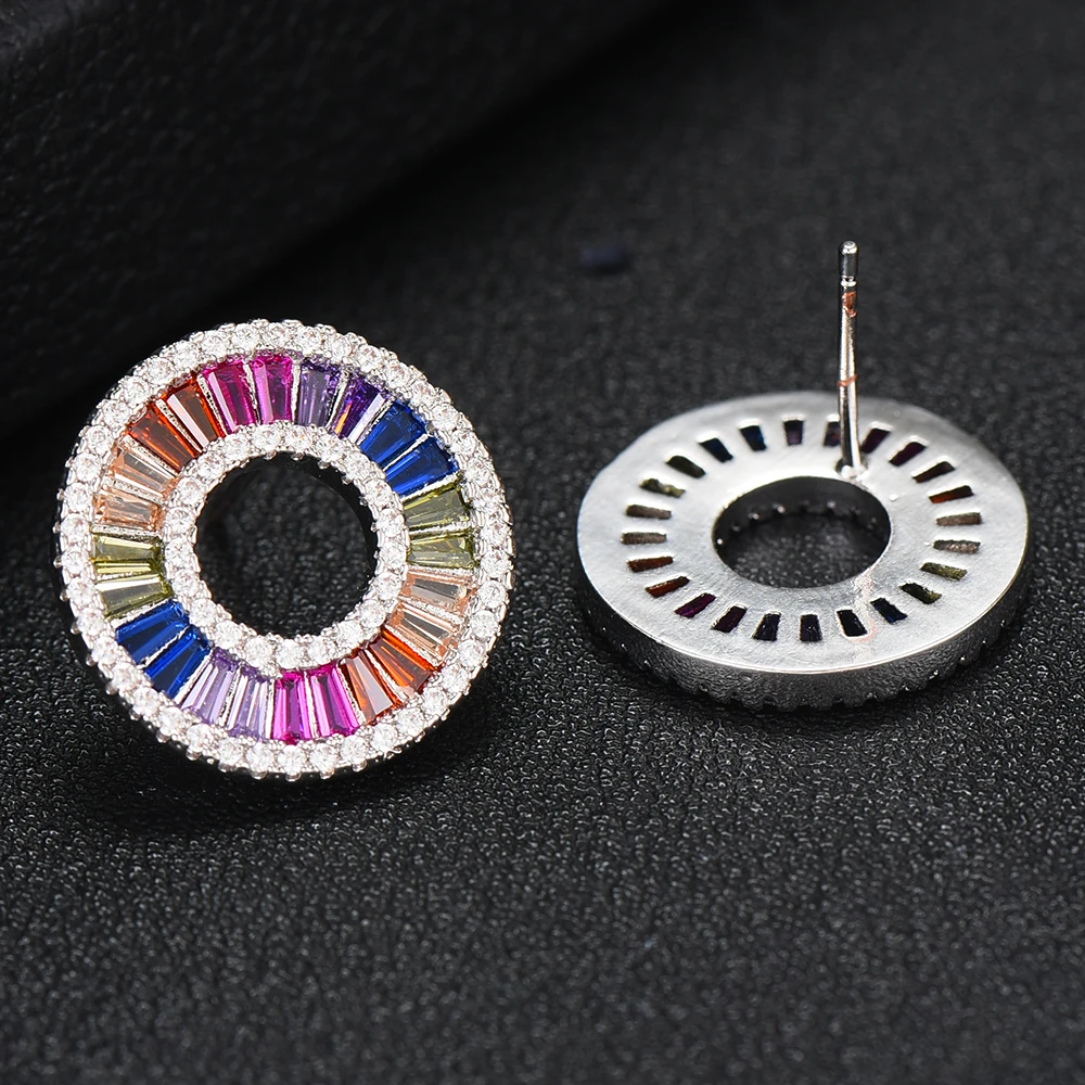 SISCATHY Trendy Charms Multicolor Cubic Zirconia Earrings For Women Elegant Party Dubai Earrings in Jewelry Ear Accessories
SISCATHY Trendy Charms Multicolor Cubic Zirconia Earrings For Women Elegant Party Dubai Earrings in Jewelry Ear Accessories