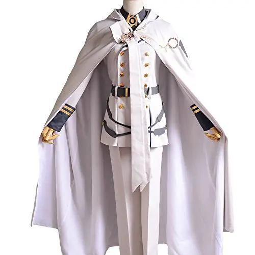 Высокое качество аниме Серафим конца Owari no Seraph Mikaela Hyakuya Косплей Костюм Полный
