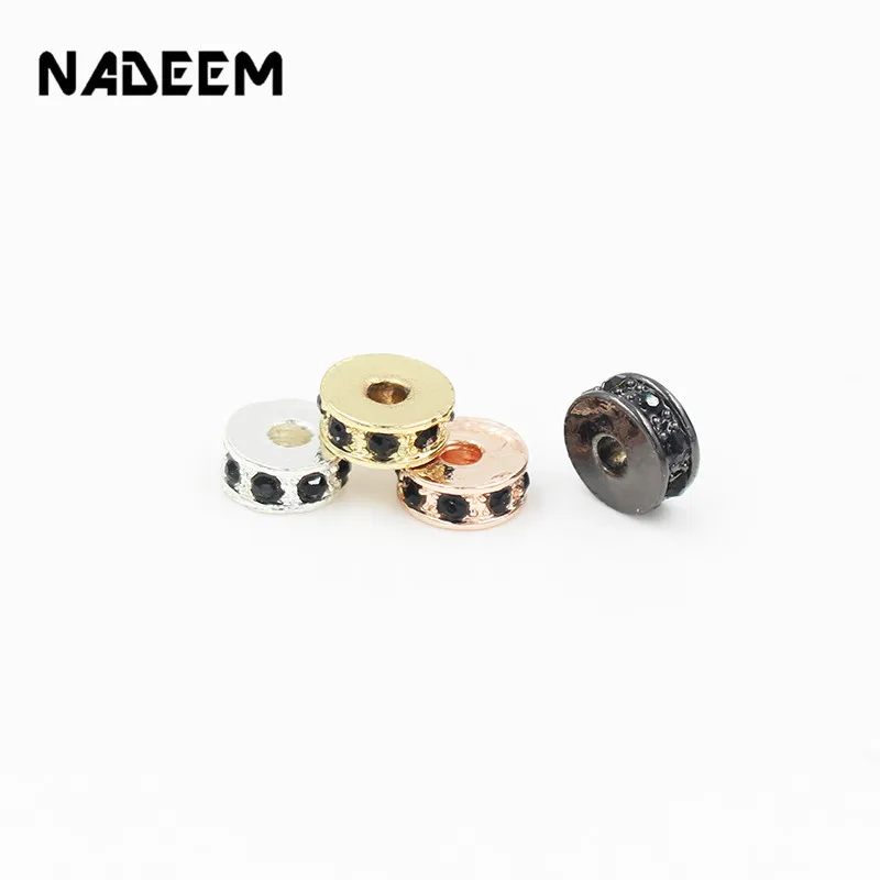 NADEEM New DIY Bracelets Necklace Jewelry Making Accessories Gold Color Round CZ Cubic Zirconia Spacer Beads Metal Charms Beads
NADEEM New DIY Bracelets Necklace Jewelry Making Accessories Gold Color Round CZ Cubic Zirconia Spacer Beads Metal Charms Beads