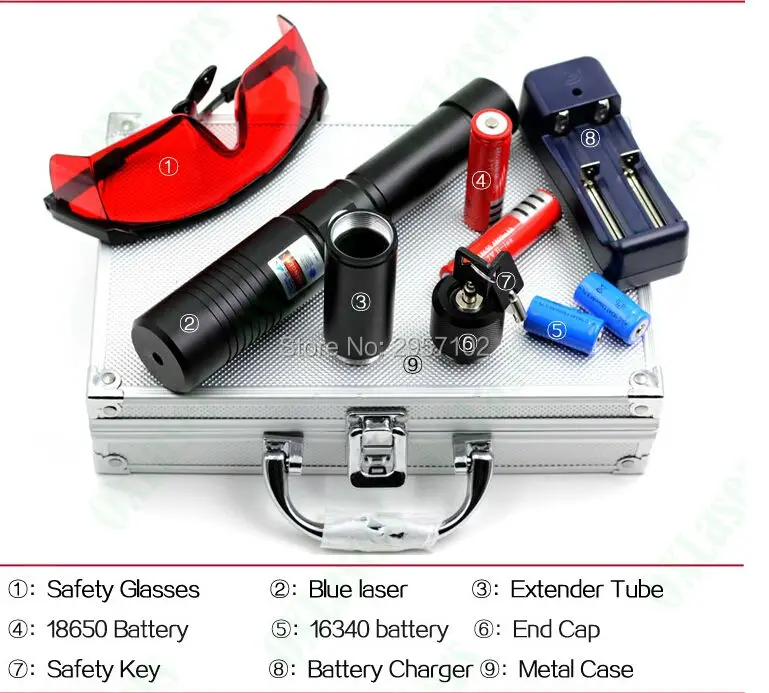 High power Military 300w 300000m 450nm Blue laser pointer Flashlight Llight Burning match candle lit cigarette wicked Hunting
High power Military 300w 300000m 450nm Blue laser pointer Flashlight Llight Burning match candle lit cigarette wicked Hunting