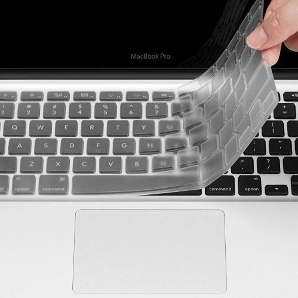 Чехол из тончайшей пленки силиконовых кейсов для Apple MacBook Pro 13/15/17 ''протектор