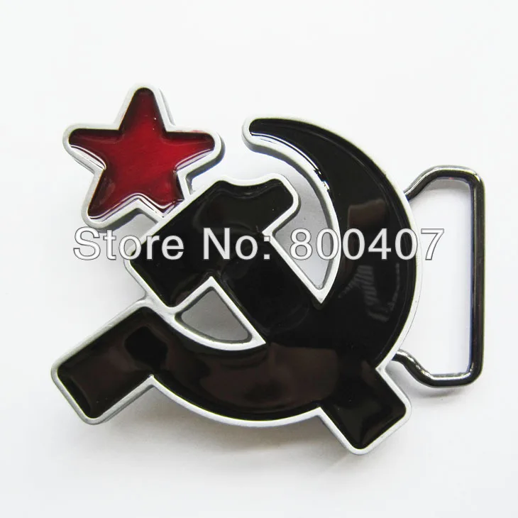 Retail Distribute Soviet Hammer And Sickle Belt Buckle BUCKLE-OC012 Free Shipping
Retail Distribute Soviet Hammer And Sickle Belt Buckle BUCKLE-OC012 Free Shipping
