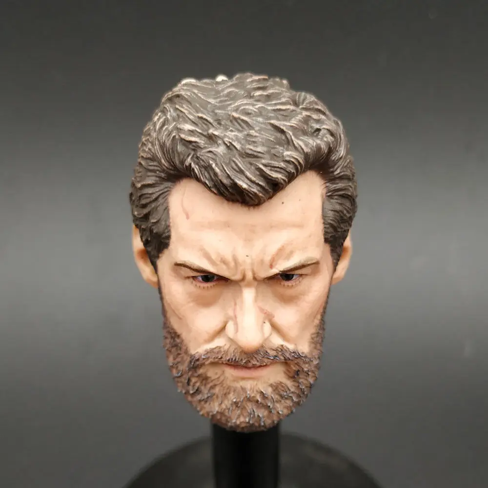 Custom 1/6 Scale Wolverine Head Sculpt Male Soldier Old Logan Head Carving Model toys
Custom 1/6 Scale Wolverine Head Sculpt Male Soldier Old Logan Head Carving Model toys