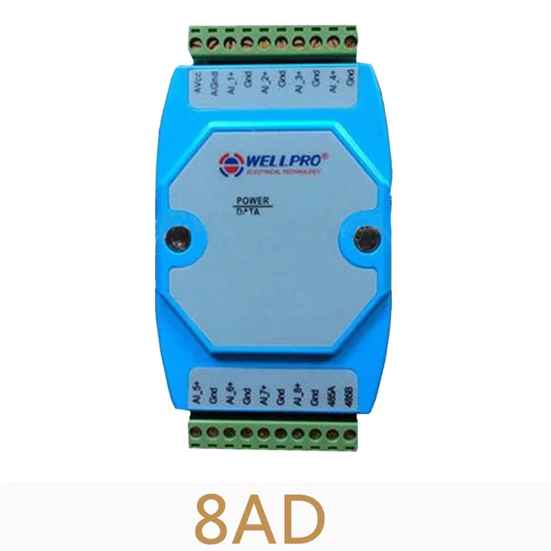Модуль сбора данных 8AD 4-20MA/0-20MA 8 Road, аналоговый вход, изоляция, модуль сбора данных, модуль MODBUS связи RS485
Модуль сбора данных 8AD 4-20MA/0-20MA 8 Road, аналоговый вход, изоляция, модуль сбора данных, модуль MODBUS связи RS485