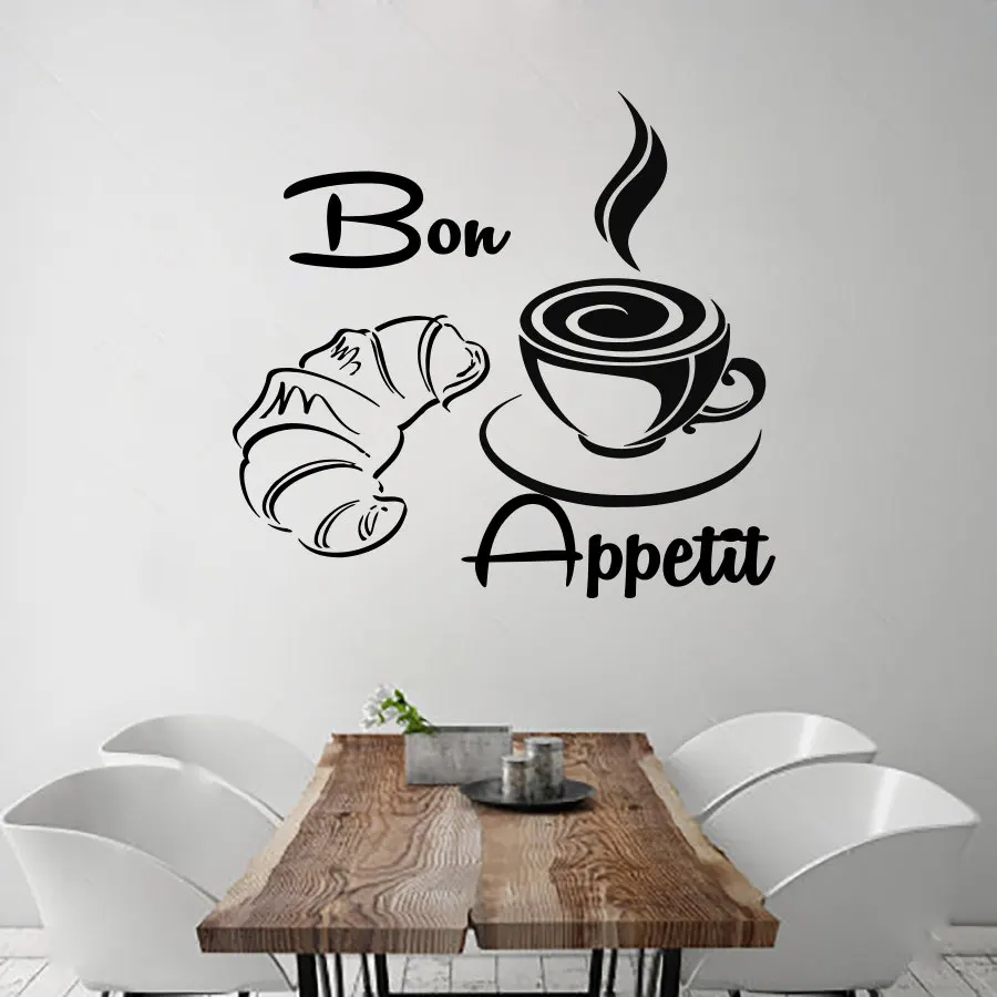 ZOOYOO New Arrival Coffee Croissant Wall Decals French Bon Appetit Vinyl Removable Home Decor Wall Stickers
ZOOYOO New Arrival Coffee Croissant Wall Decals French Bon Appetit Vinyl Removable Home Decor Wall Stickers