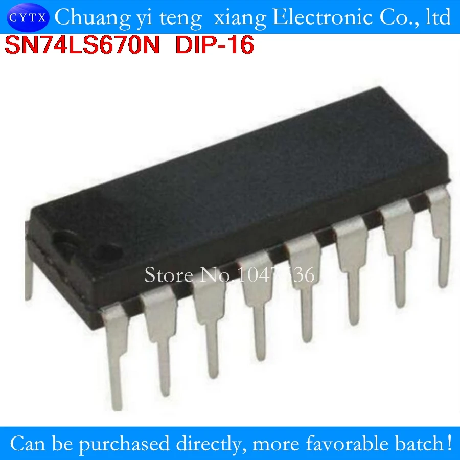 10 шт./лот SN74LS670N 74LS670 DIP-16 4x4 зарегистрированный файл с 3 государственными выходами
10 шт./лот SN74LS670N 74LS670 DIP-16 4x4 зарегистрированный файл с 3 государственными выходами